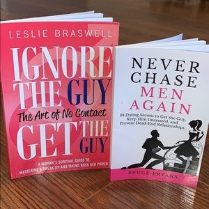 “NEVER CHASE MEN AGAIN”